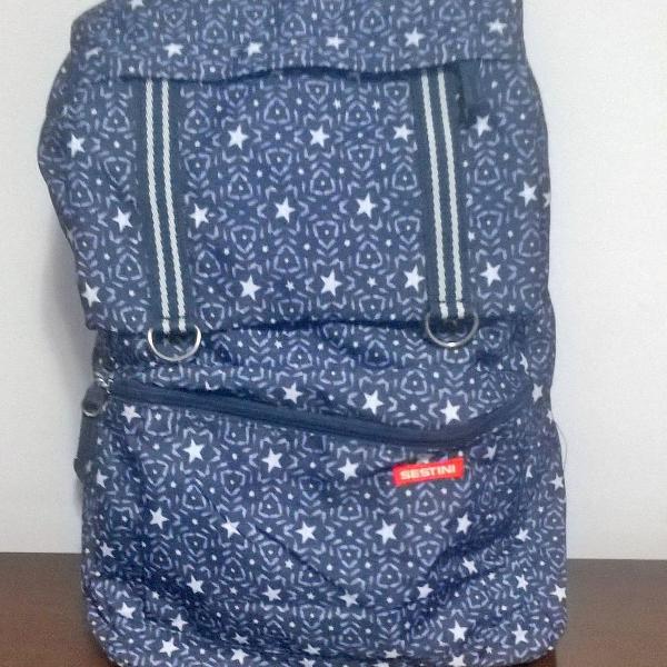 Mochila vai com tudo