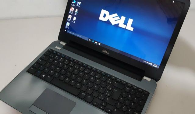 Notebook Dell core iU 8GB ssd240 tela 15.6