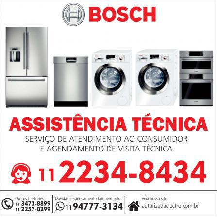 Refrigerador Bosch assistência técnica em SP