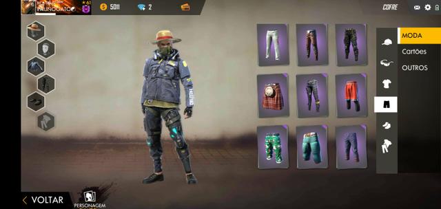 Vendo conta no Free fire