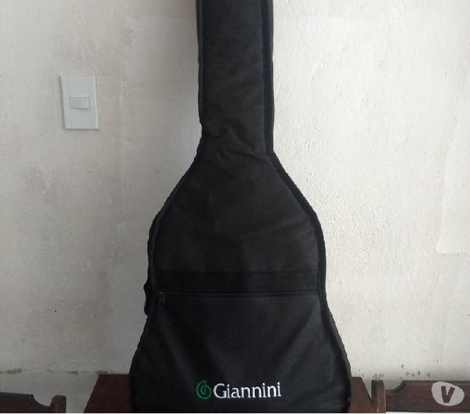 Vendo violão Giannini Elétrico GF-1D, completo