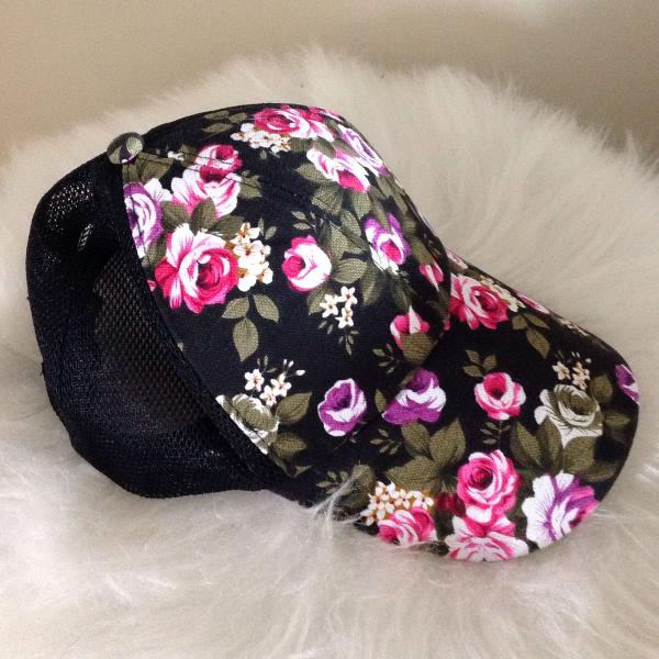 black flowers
