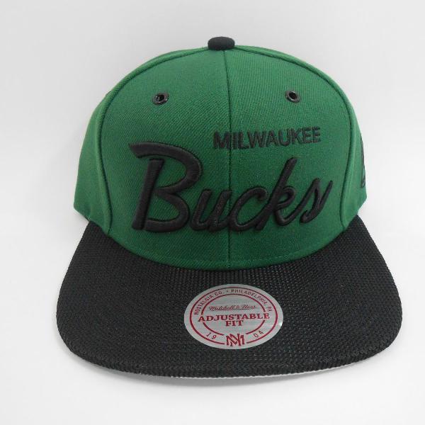 boné mitchell &amp; ness milwaukee bucks ancestral
