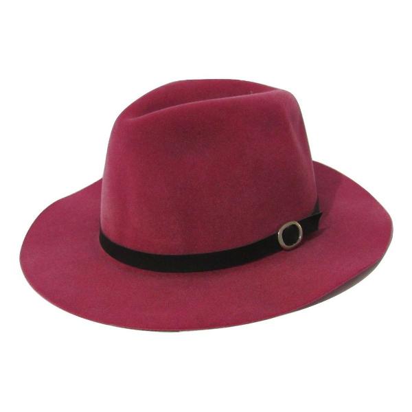 chapéu feminino floppy rosa aba curta