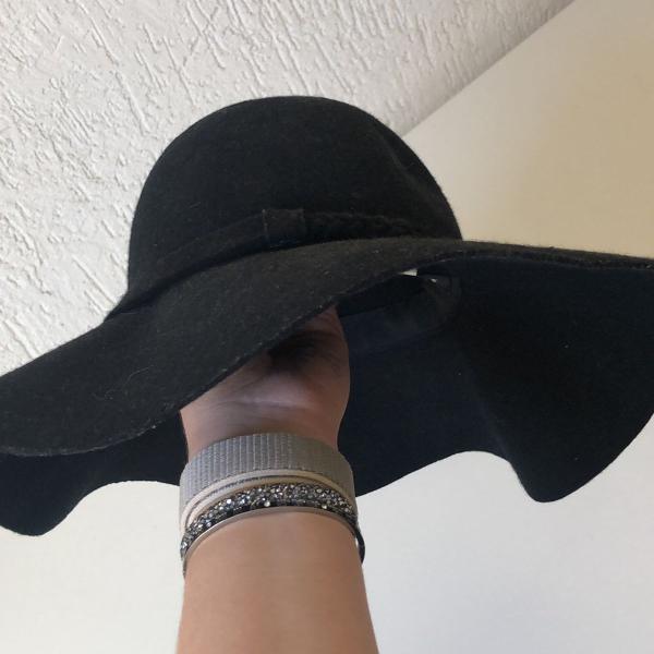 chapéu preto inverno
