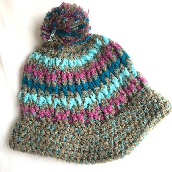 lindo gorro de tricô