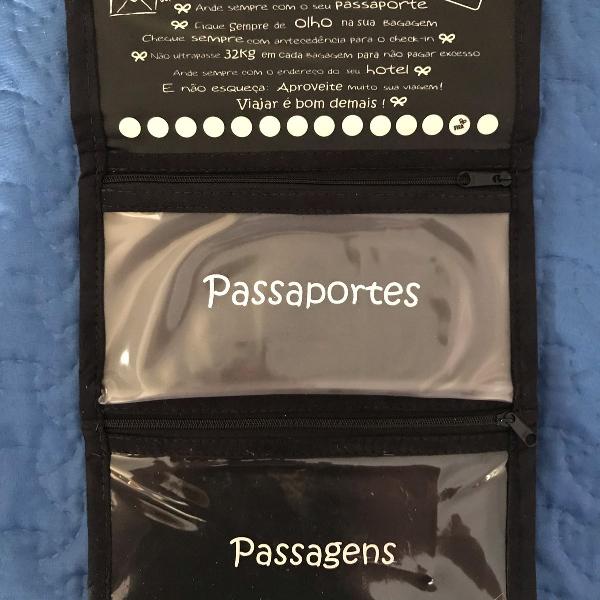 porta passaporte fitá