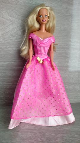 Barbie festa rosa anos 90 Mattel