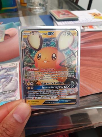 Carta pokémon dedenne-gx