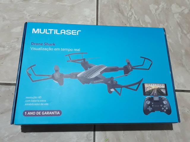 Drone Multilaser usado poucas veses aceito cartão