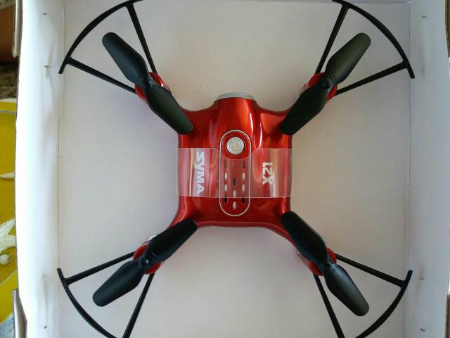 Drone pequeno syma x21 com altitude hold novo lacrado