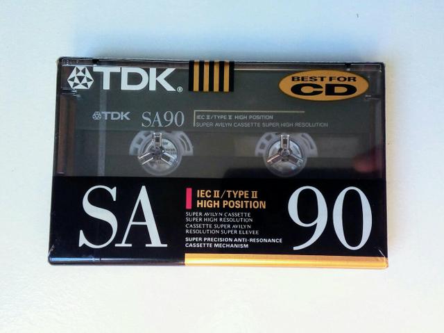 Fita Cassete TDK SA90