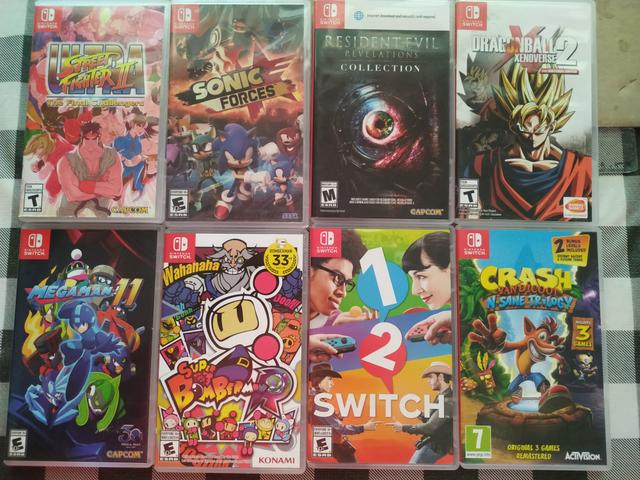 Jogos switch 150 CADA