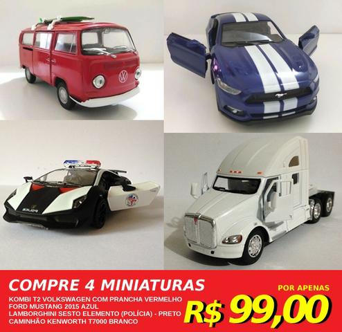 Kit 4 Miniaturas - Lacradas 12cm