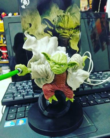 Mestre Yoda star wars 18cm figura de ação com caixa