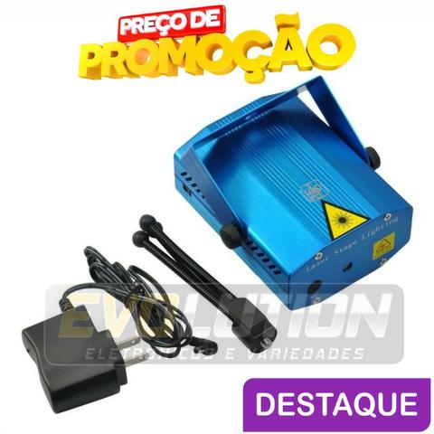 Mini Laser Projetor holográfico Com Efeitos Bivolt Tripé