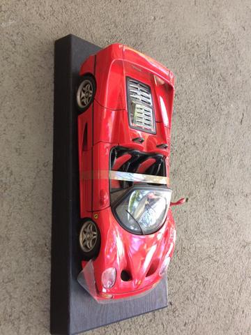 Miniatura carrinho Ferrari