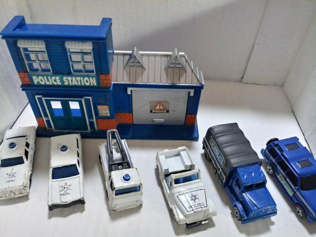 Set diorama da polícia