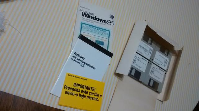 Windows 95 Original em Disquete (Coleção):