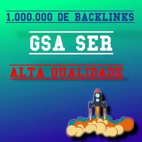 1 Milhão De Backlinks Gsa Ser