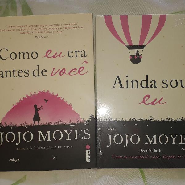 2 livros clássicos autor JoJo Moyes