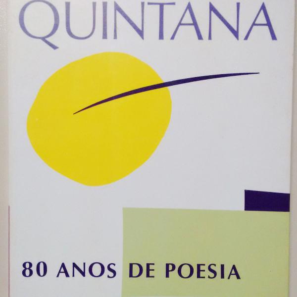 80 anos de poesia - mário quintana - 1994