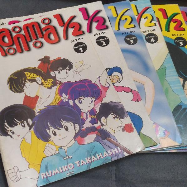 Anime Ranma 1/2 - Mangás do 1 ao 12!