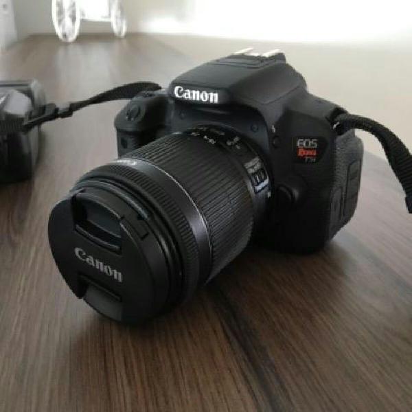 Canon t5i 18-55mm + bolsa