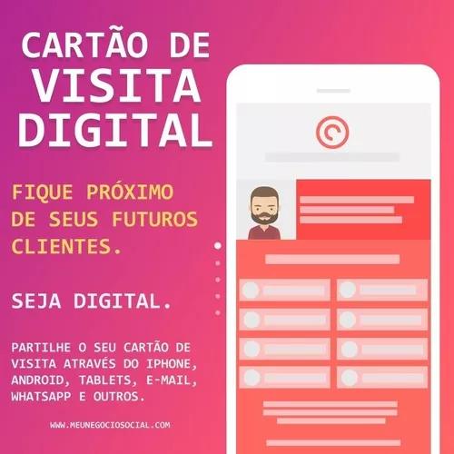 Cartão De Visitas Interativo Designer Profissional Full