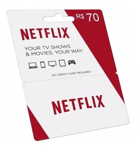 Cartão Pré-pago - Netflix