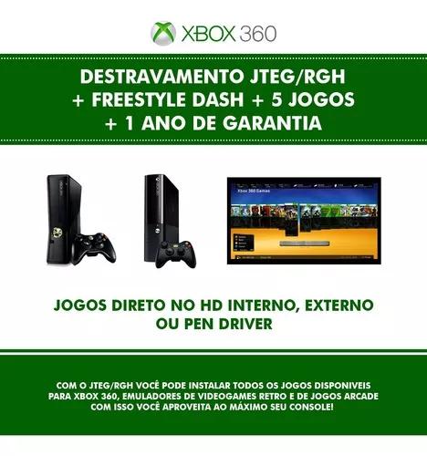 Desbloqueio Destrave Jteg Rgh Xbox 360 Slim Super Slim