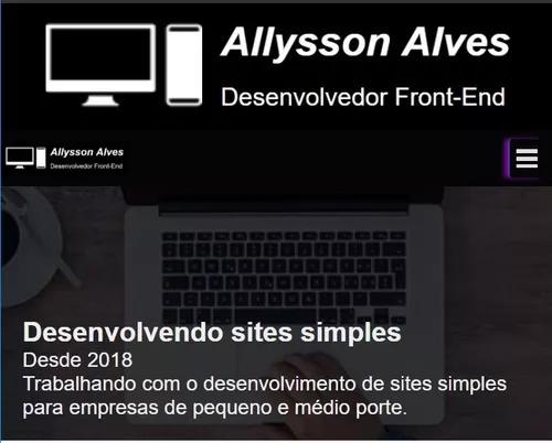 Desenvolvedor De Sites Simples Para