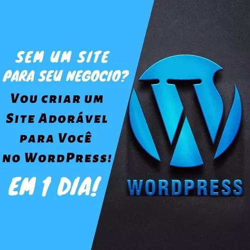 Eu Vou Fazer Para Você Um Site Adorável No Wordpress!
