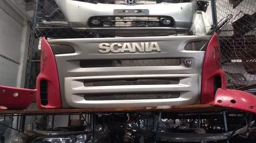 Grade Scania 420 Com As Ponteiras Parachoque