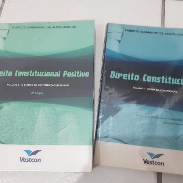 LIVROS DE DIREITO CONSTITUCIONAL