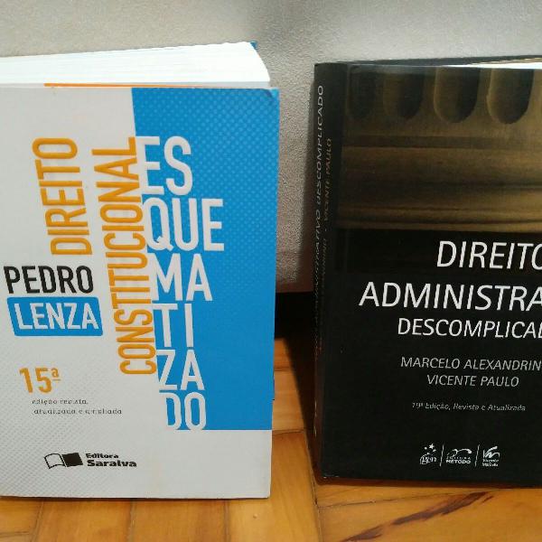 Livros Constitucional e Administrativo 2011