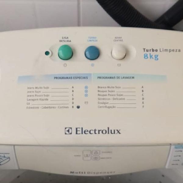 Máquina de lavar Eletrolux 8kg Turbo Limpeza