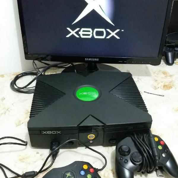 Xbox Classico 2 controles Originais