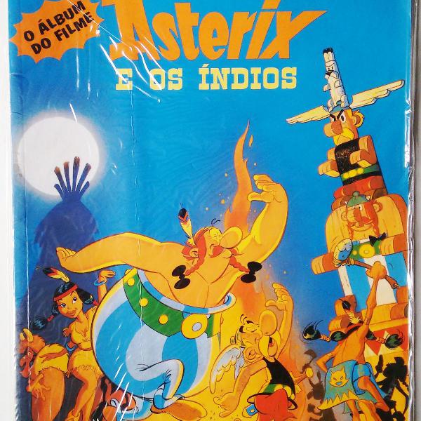 asterix e os índios - o álbum do filme - 1998