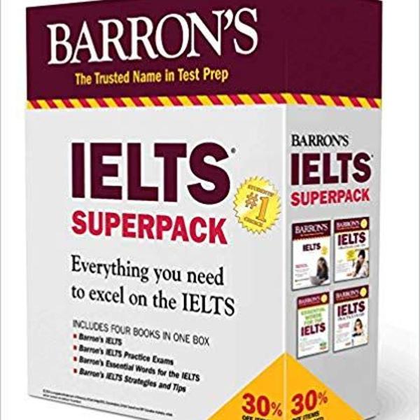 barron's ielts superpack 2019 4th edition - 4 livros + 4