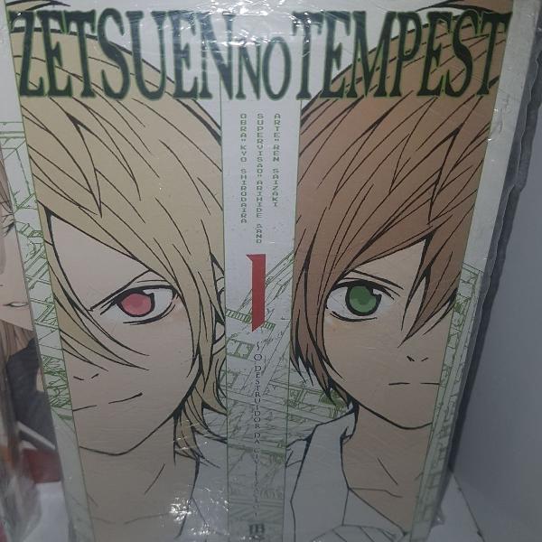 box coleção completa zetsuen no tempest vol. 1 ao 1p