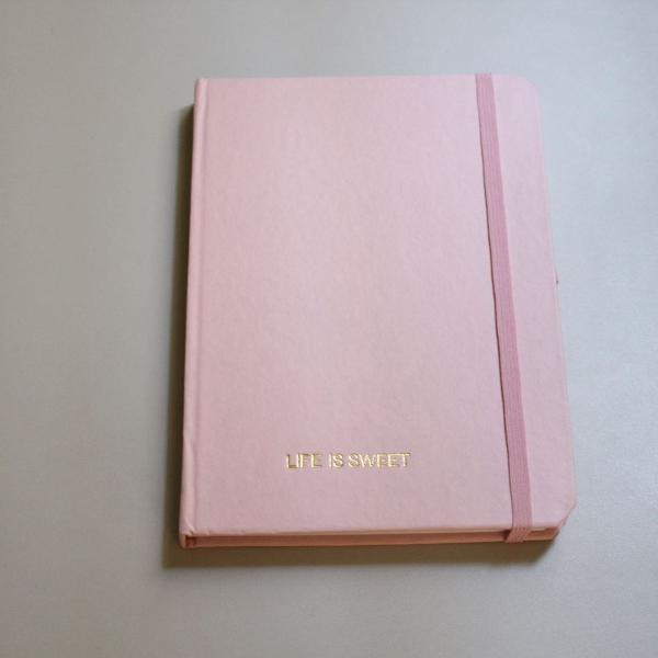 caderno rosa