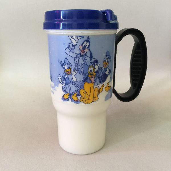 caneca travel mug disney 2009 preta