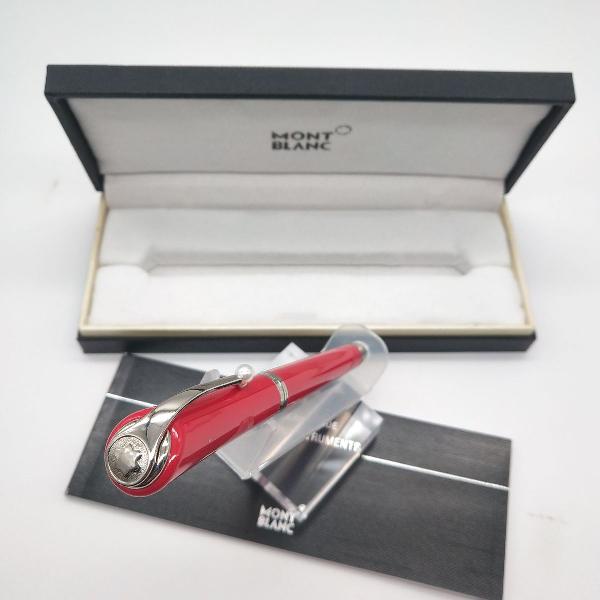 caneta montblanc new version red