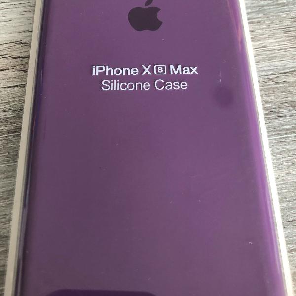 capa iphone xs max roxa
