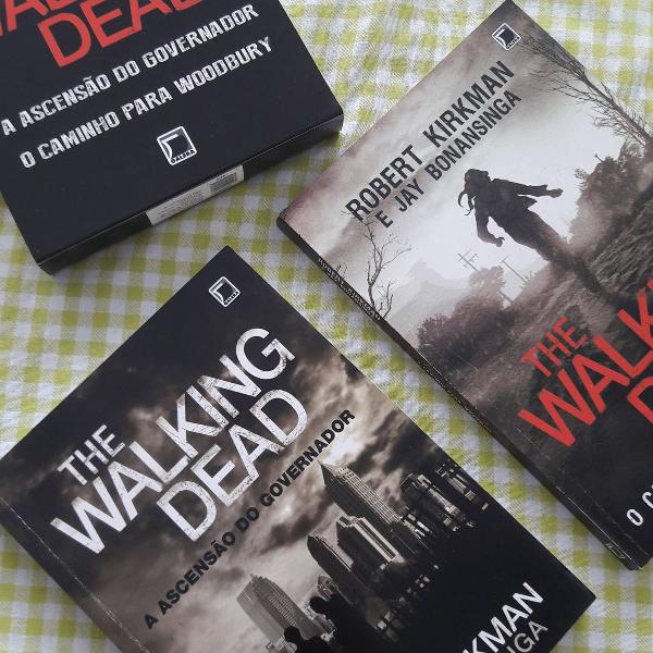coleção the walking dead - livro 1 e 2