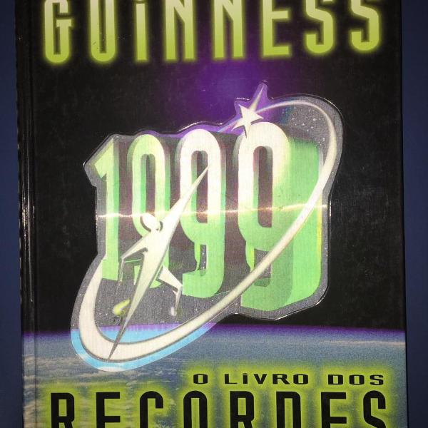 guinness book - livro dos recordes 1999