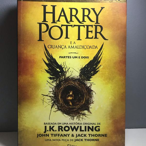 harry potter e a criança amaldiçoada/ cursed child