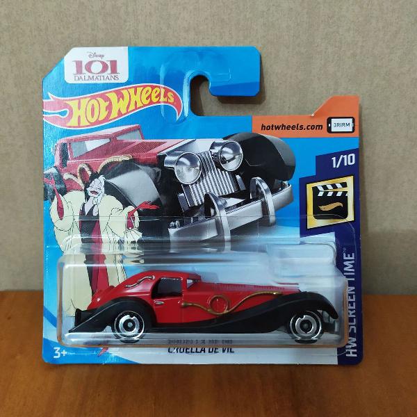 hotwheels da cruella de vil