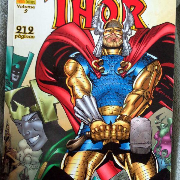 hq o poderoso thor - marvel - # 5 - walter simonson 212 pág